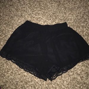 Black Lush shorts